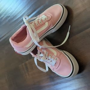 Girls pink Vans sz 13